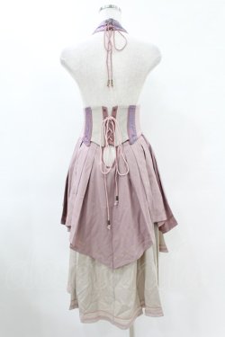 画像2: Ozz oneste / Fairy tale Roseコルセットオーバースカート  ピンク H-25-06-13-1019-OO-SK-KB-ZH