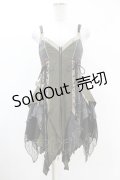 Ozz Croce / イレギュラービスチェワンピース  カーキ H-25-06-13-1020-OO-OP-KB-ZH