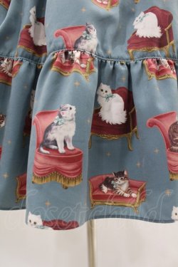 画像5: Melody BasKet / Cats castleレースヨークワンピース M ブルーグリーン H-25-06-13-1023-LO-OP-KB-ZH