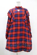 Candy Stripper / GLUMLY BEAR CHECK ONE-PIECE 2(M) RED H-25-06-13-1029-PU-OP-KB-ZH