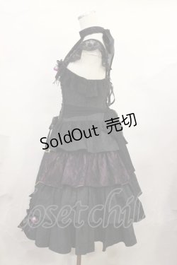 画像2: ALICE and the PIRATES / Sweet Devilジャンパースカート Free ブラック H-25-06-13-001-PA-OP-NS-ZH