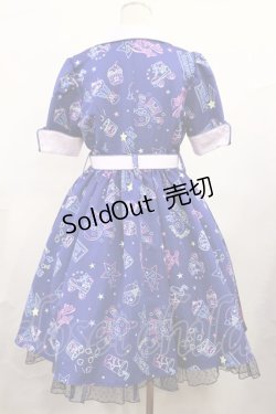 画像3: Angelic Pretty / Neon Star Dinerワンピース Free ブルー H-25-06-13-006-AP-OP-NS-ZH