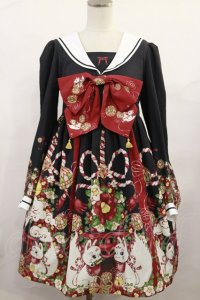 Royal Princess Alice / お狐様ワンピース/絢爛白狐(たまコラボレーション) Free ブラック H-25-06-13-008-LO-OP-NS-ZH