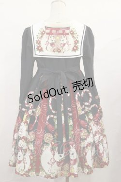 画像3: Royal Princess Alice / お狐様ワンピース/絢爛白狐(たまコラボレーション) Free ブラック H-25-06-13-008-LO-OP-NS-ZH