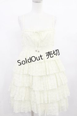 画像1: LIZ LISA / フリルキャミワンピース Free アイボリー H-25-06-13-010-LO-OP-NS-ZH