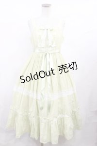 Angelic Pretty / Antique Ladyジャンパースカート Free グリーン H-25-06-13-002-AP-OP-NS-ZH