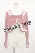 Angelic Pretty / Lacy Princessカットボレロ Free レッド H-25-06-13-021-AP-TO-NS-ZH
