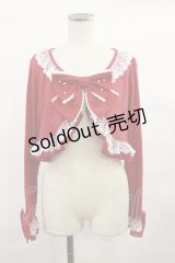 Angelic Pretty / Lacy Princessカットボレロ Free レッド H-25-06-13-021-AP-TO-NS-ZH