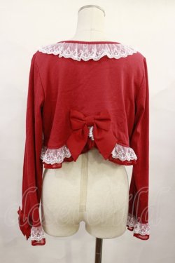 画像2: Angelic Pretty / Lacy Princessカットボレロ Free レッド H-25-06-13-021-AP-TO-NS-ZH