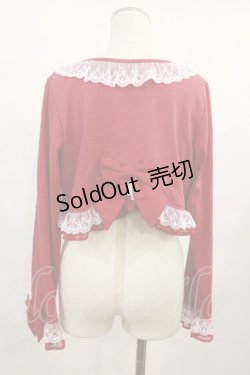 画像2: Angelic Pretty / Lacy Princessカットボレロ Free レッド H-25-06-13-021-AP-TO-NS-ZH