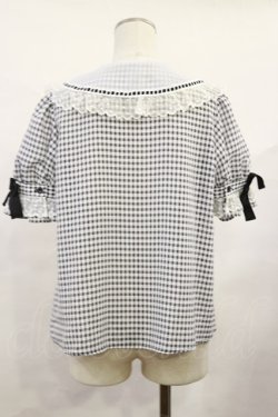 画像3: Angelic Pretty / ギンガムはしごレースブラウス Free ブラック H-25-06-13-022-AP-BL-NS-ZH