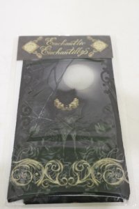 Enchantlic Enchantilly / コウモリ公爵オーバーニーソックス  黒い夜 H-25-06-14-1005-LO-ZA-NS-ZH