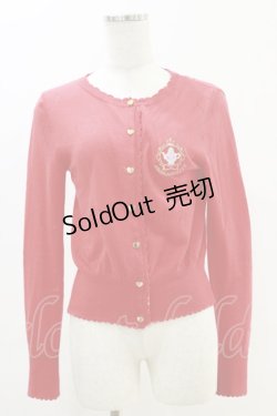画像1: Angelic Pretty / Wonder Tea Pot刺繍ニットカーディガン Free レッド H-25-06-14-1048-AP-TO-NS-ZH