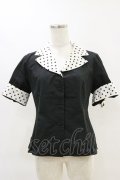 Angelic Pretty / Milkshakeブラウス Free ブラック H-25-06-14-1050-AP-BL-NS-ZH