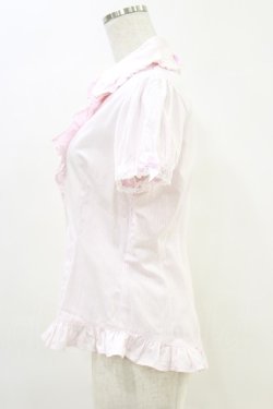 画像3: BABY,THE STARS SHINE BRIGHT / ストライプフリルブラウス Free ピンク H-25-06-14-1051-BA-BL-NS-ZH