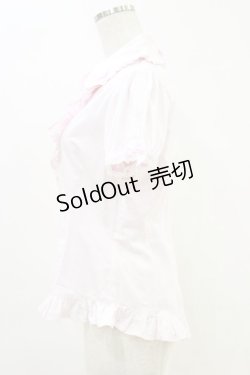 画像3: BABY,THE STARS SHINE BRIGHT / ストライプフリルブラウス Free ピンク H-25-06-14-1051-BA-BL-NS-ZH