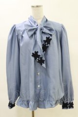 Enchantlic Enchantilly / ノーブルリボンタイブラウス Free ブルー H-25-06-14-1052-LO-BL-NS-ZH