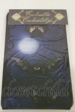 画像1: Enchantlic Enchantilly / コウモリ公爵オーバーニーソックス  青い夜 H-25-06-14-1006-LO-ZA-NS-ZH