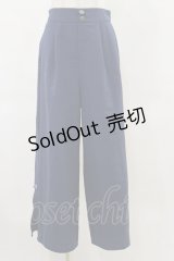 axes femme / チャイナ釦スリットパンツ Free ネイビー H-25-06-14-1055-AX-PA-NS-ZH