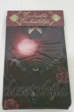 画像1: Enchantlic Enchantilly / コウモリ公爵オーバーニーソックス  赤い夜 H-25-06-14-1007-LO-ZA-NS-ZH