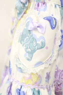 画像4: Angelic Pretty / Jelly Candy Toysハートサロペット Free シロ H-25-06-14-1064-AP-OP-NS-ZH
