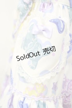 画像4: Angelic Pretty / Jelly Candy Toysハートサロペット Free シロ H-25-06-14-1064-AP-OP-NS-ZH