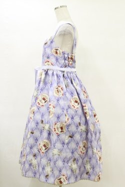 画像3: Enchantlic Enchantilly / おやすみ猫ちゃんジャンパースカート+ナイトキャップ 大きいサイズ ライラック H-25-06-14-1066-LO-OP-NS-ZH