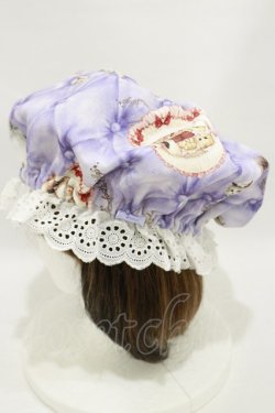 画像5: Enchantlic Enchantilly / おやすみ猫ちゃんジャンパースカート+ナイトキャップ 大きいサイズ ライラック H-25-06-14-1066-LO-OP-NS-ZH