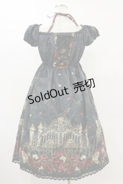 画像2: Enchantlic Enchantilly / 幻影薔薇城〜コウモリ公爵からの招待状〜ワンピース M ブラック H-25-06-14-1069-LO-OP-NS-ZH