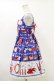 画像3: Angelic Pretty / French Cafe切替ジャンパースカート Free ブルー H-25-06-14-1071-AP-OP-NS-ZH (3)