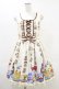 画像1: Angelic Pretty / Honey Cakeラウンドジャンパースカート Free アイボリー H-25-06-14-1072-AP-OP-NS-ZH (1)