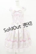 BABY,THE STARS SHINE BRIGHT / Le Bouquet de la Croix柄Ribbonジャンパースカート Free ピンク H-25-06-14-1075-BA-OP-NS-ZH