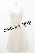 an another angelus / ベルト付きスカラップジャンスカ Free BEIGE H-25-06-14-1076-CA-OP-NS-ZH