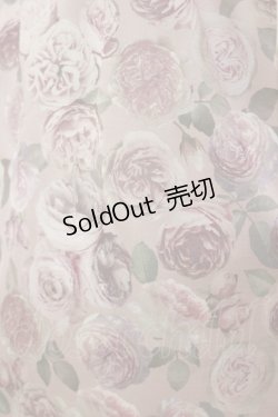 画像4: axes femme / ラヴィアンローズ柄ワンピース M ピンク H-25-06-14-1078-AX-OP-NS-ZH