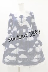 Angelic Pretty / Misty Skyワンピース Free ネイビー H-25-06-14-1079-AP-OP-NS-ZH