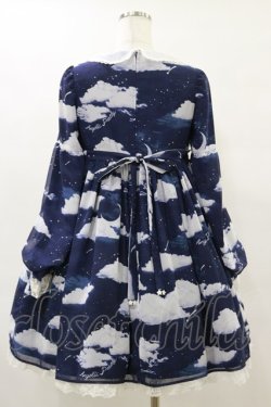 画像2: Angelic Pretty / Misty Skyワンピース Free ネイビー H-25-06-14-1079-AP-OP-NS-ZH