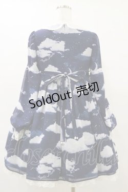 画像2: Angelic Pretty / Misty Skyワンピース Free ネイビー H-25-06-14-1079-AP-OP-NS-ZH