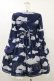 画像2: Angelic Pretty / Misty Skyワンピース Free ネイビー H-25-06-14-1079-AP-OP-NS-ZH (2)