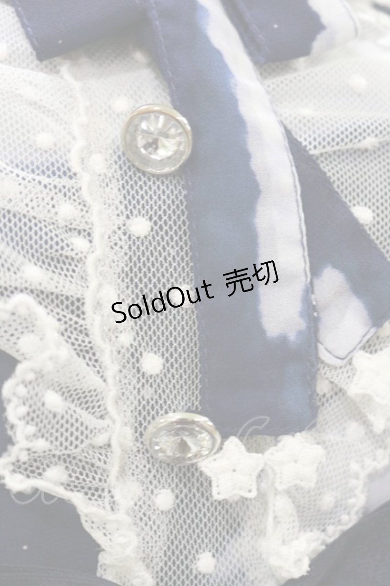 画像4: Angelic Pretty / Misty Skyワンピース Free ネイビー H-25-06-14-1079-AP-OP-NS-ZH (4)