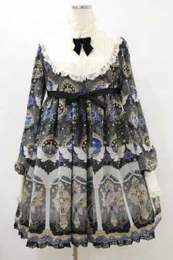 画像1: Angelic Pretty / Celestialワンピース Free ブラック H-25-06-14-1080-AP-OP-NS-ZH