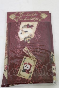 画像1: Enchantlic Enchantilly / クイーンキャットタイツ〜トランプの国〜タイツ  レッド H-25-06-14-1011-LO-ZA-NS-ZH