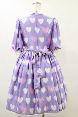 画像2: Angelic Pretty / Dolly Heartワンピース Free ラベンダー H-25-06-14-1081-AP-OP-NS-ZH
