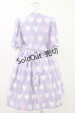 画像2: Angelic Pretty / Dolly Heartワンピース Free ラベンダー H-25-06-14-1081-AP-OP-NS-ZH