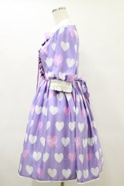 画像3: Angelic Pretty / Dolly Heartワンピース Free ラベンダー H-25-06-14-1081-AP-OP-NS-ZH