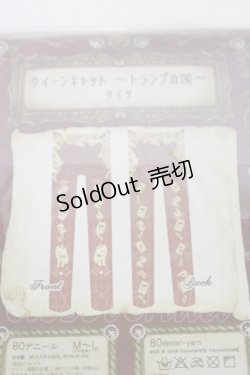 画像2: Enchantlic Enchantilly / クイーンキャットタイツ〜トランプの国〜タイツ  レッド H-25-06-14-1011-LO-ZA-NS-ZH