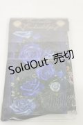 Enchantlic Enchantilly / 薔薇姫の王冠タイツ  ブラック/ブルー H-25-06-14-1014-LO-ZA-NS-ZH