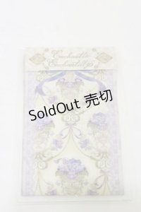 Enchantlic Enchantilly / すみれの王冠オーバーニーソックス  生成り H-25-06-14-1015-LO-ZA-NS-ZH