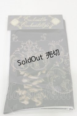 画像1: Enchantlic Enchantilly / アンティーククラウンタイツ  ブラック H-25-06-14-1021-LO-ZA-NS-ZH