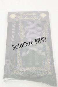 Enchantlic Enchantilly / キャトラリーストライプタイツ  ブラック H-25-06-14-1022-LO-ZA-NS-ZH
