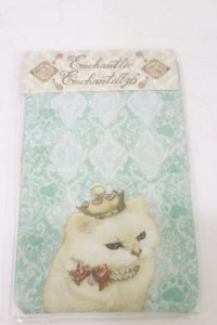 Enchantlic Enchantilly / Queen Catオーバーニーソックス  ミント H-25-06-14-1024-LO-ZA-NS-ZH